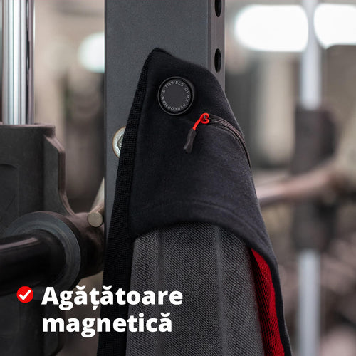 Prosop funcțional pentru sală, 40x90cm, GYMX Heavy Duty (x2)